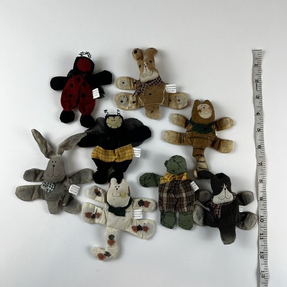 Magnet Story Board 8 Fabric Animals Characters Teacher Resources Small‎ Motor - Picture 12 of 13